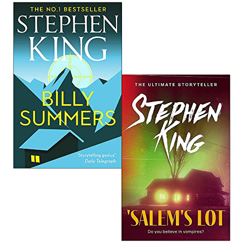 Stephen King Collection 2 Books Set (Billy Summers[Hardcover], Salem's Lot)
